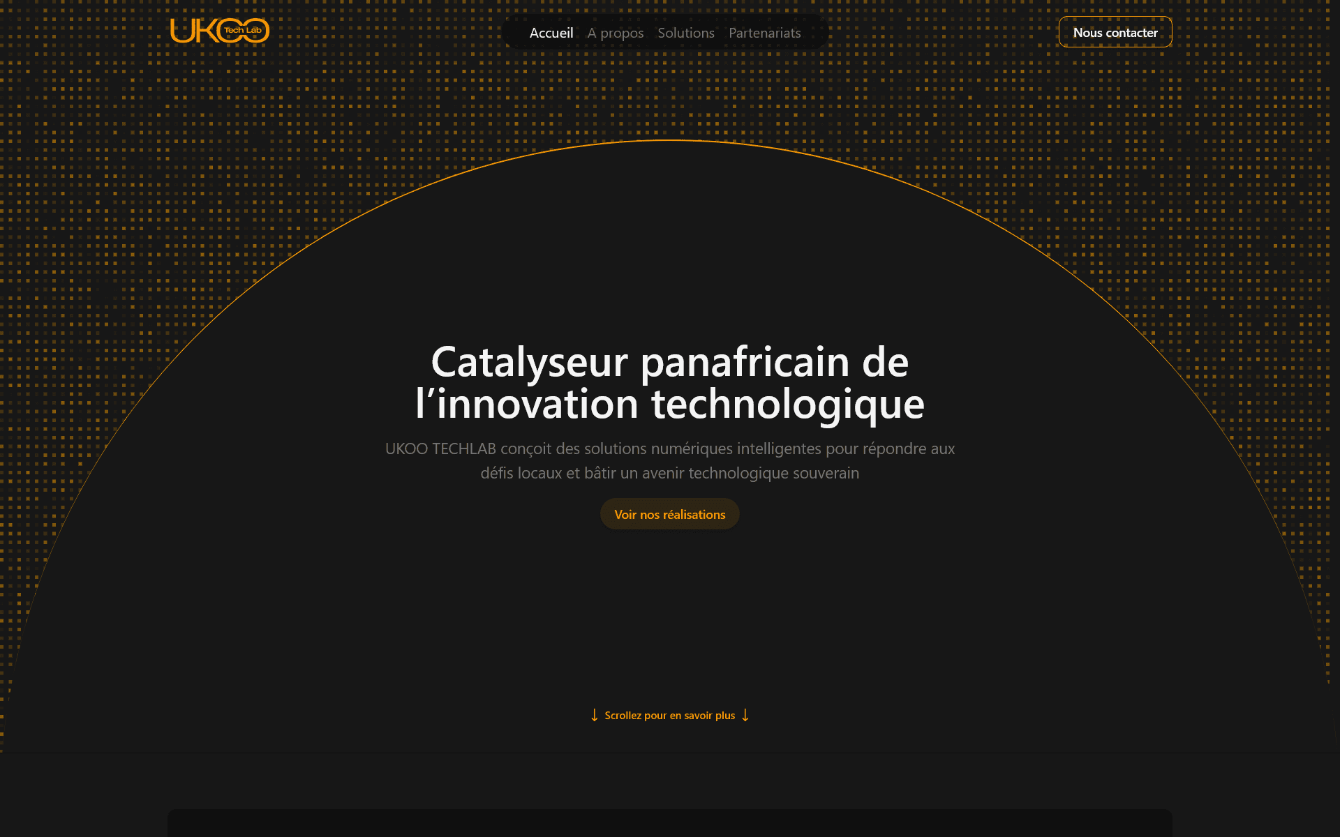 Apercu du projet Ukoo TechLab